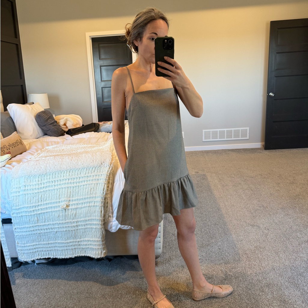 Anthropologie Maeve Square-Neck Shift Mini Dress - Nwt - Size Small